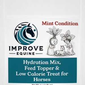 Mint Condition 2lb bag — Improve Equine horse hydration mix, beetroot and peppermint, medication masking and horse enrichment