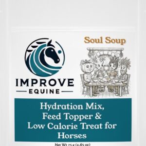 Soul Soup 2lb bag — Improve Equine horse hydration mix, pumpkin turmeric cinnamon, best for masking horse medication